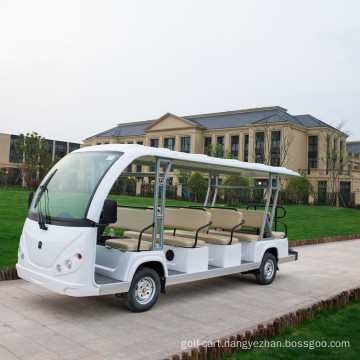 6-12 seats sightseeing electric car tourist car with door